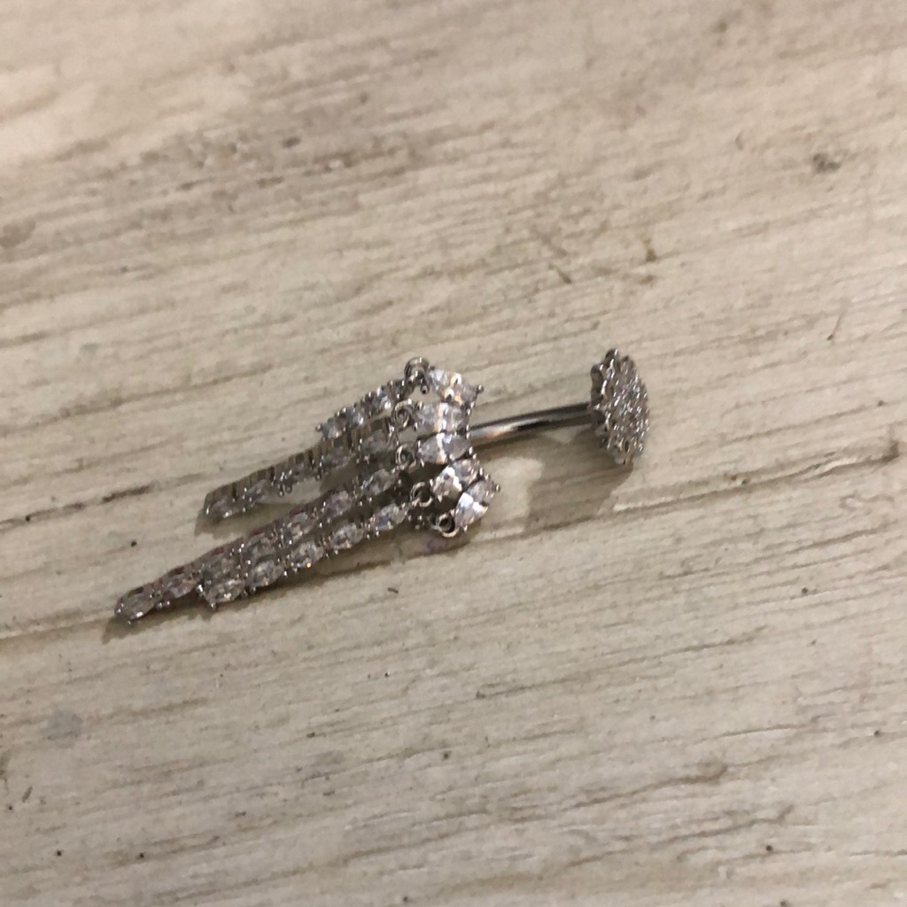 Internally Threaded Belly Ring